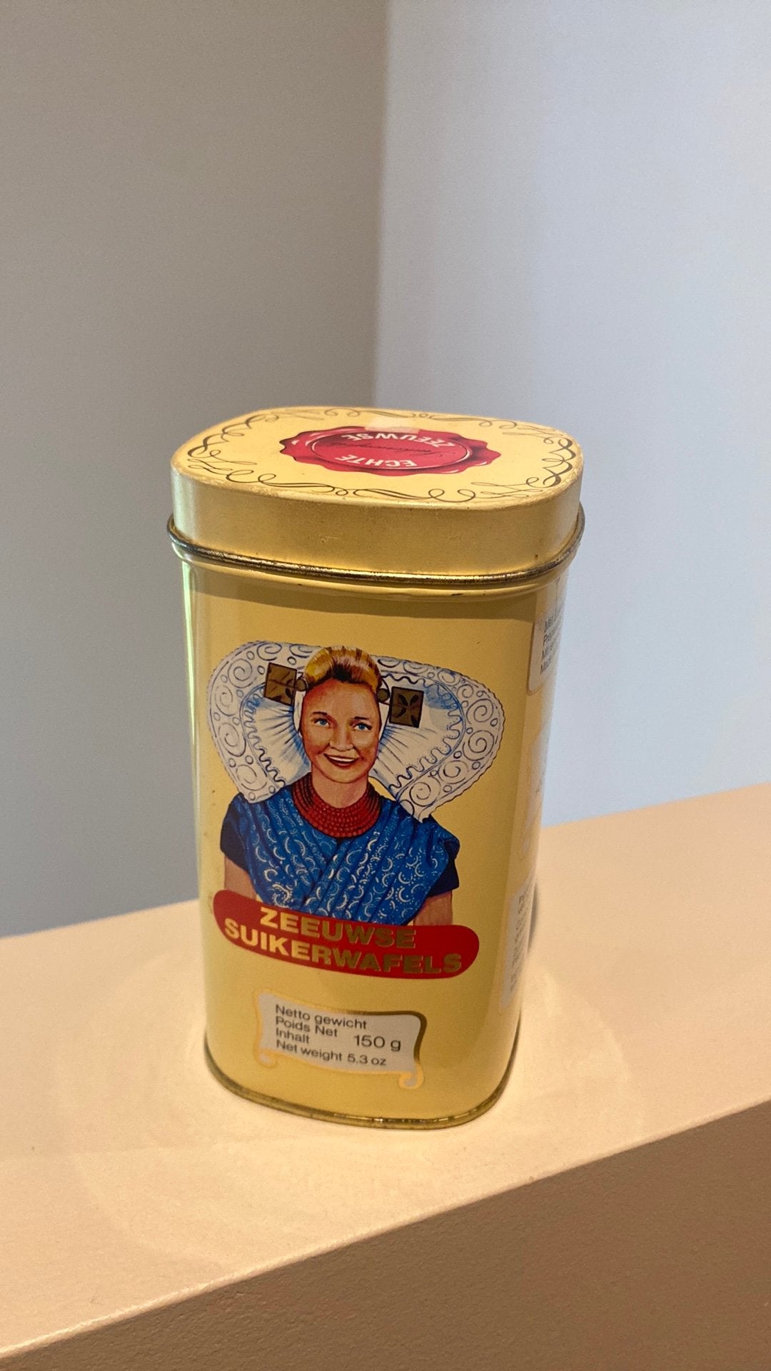 Blikken doos, Zeeuwse suikerwafels, Enlèvement, Comme neuf