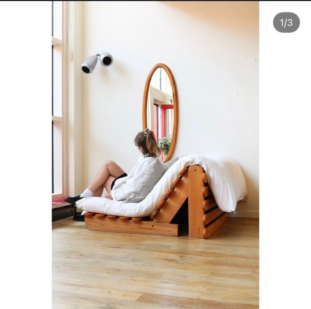Japans daybed, 100 à 125 cm, 150 à 200 cm, Bois, Enlèvement