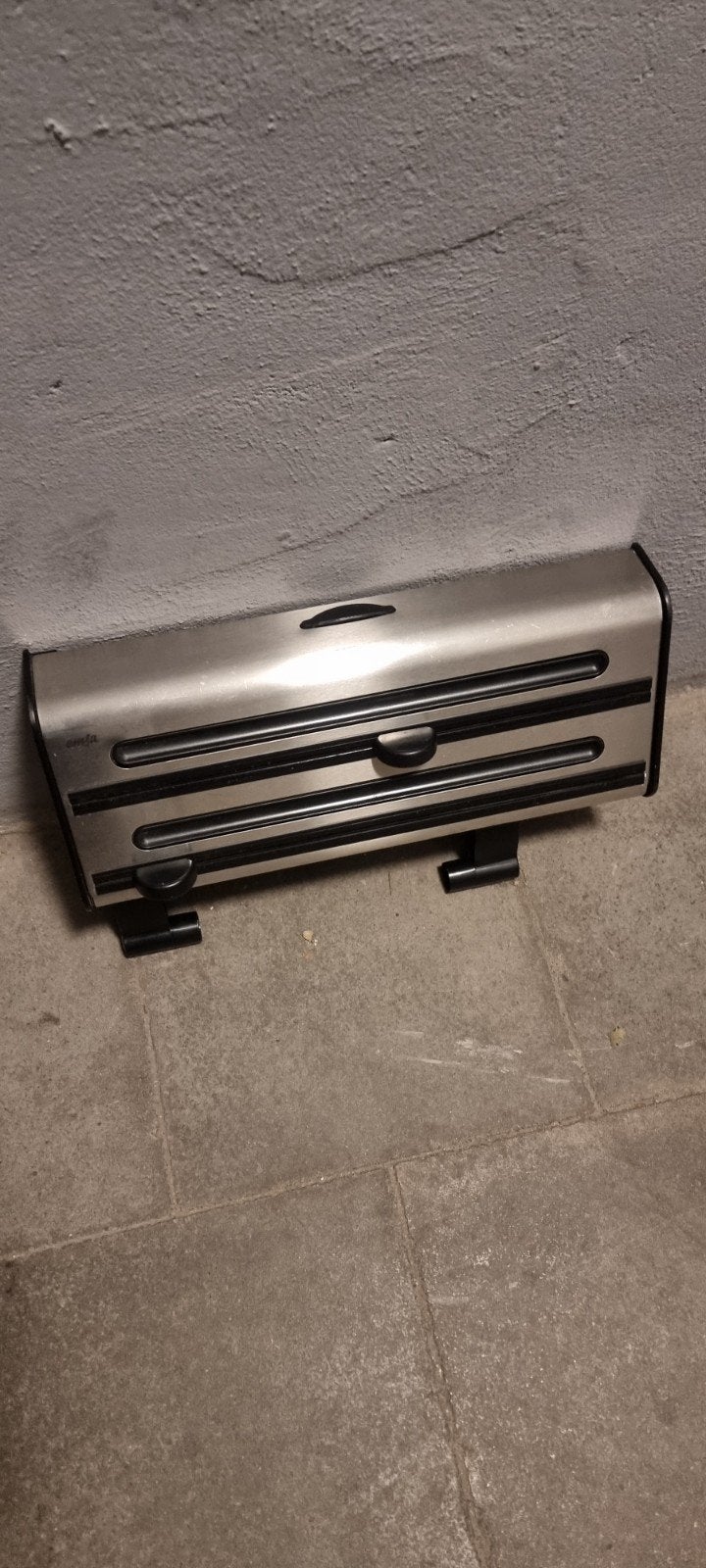papier aluminium folie houder, Ophalen