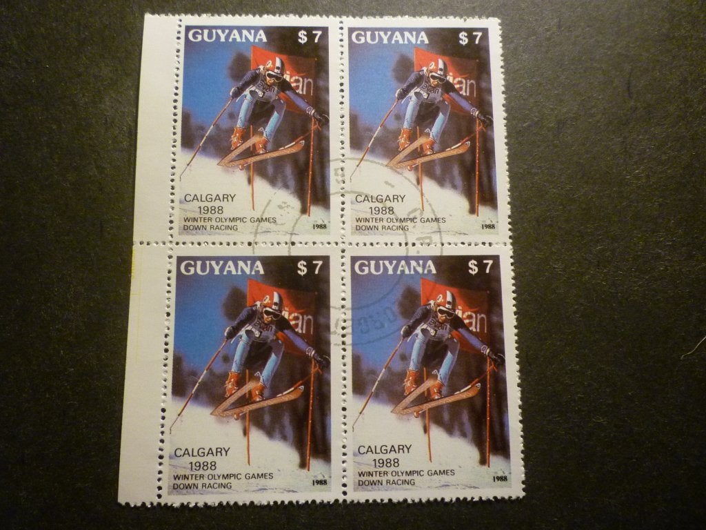 Guyana/Guyane 1988 Mi 2408(o) Gestempeld/Oblitéré (4X), Verzenden
