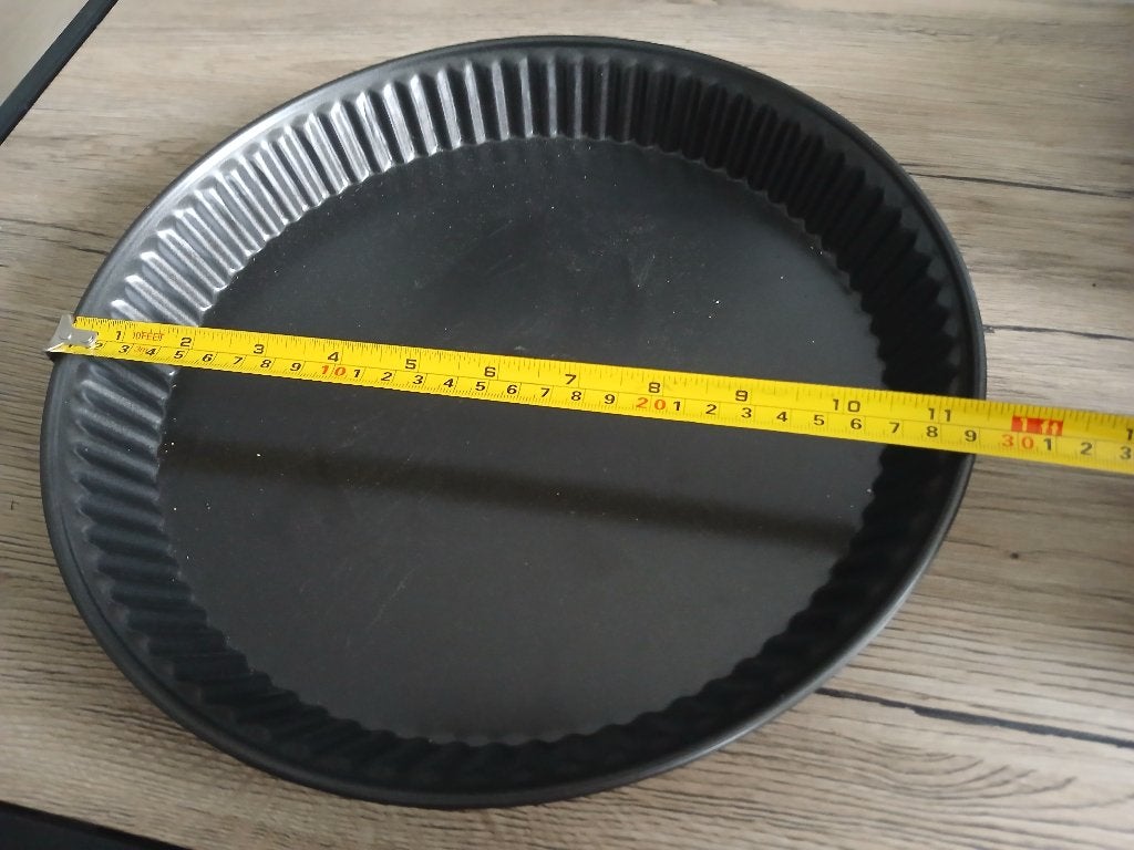 Ronde ovenschaal, Ophalen