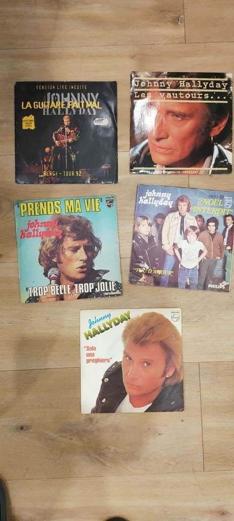 45 tours Johnny Hallyday, Enlèvement