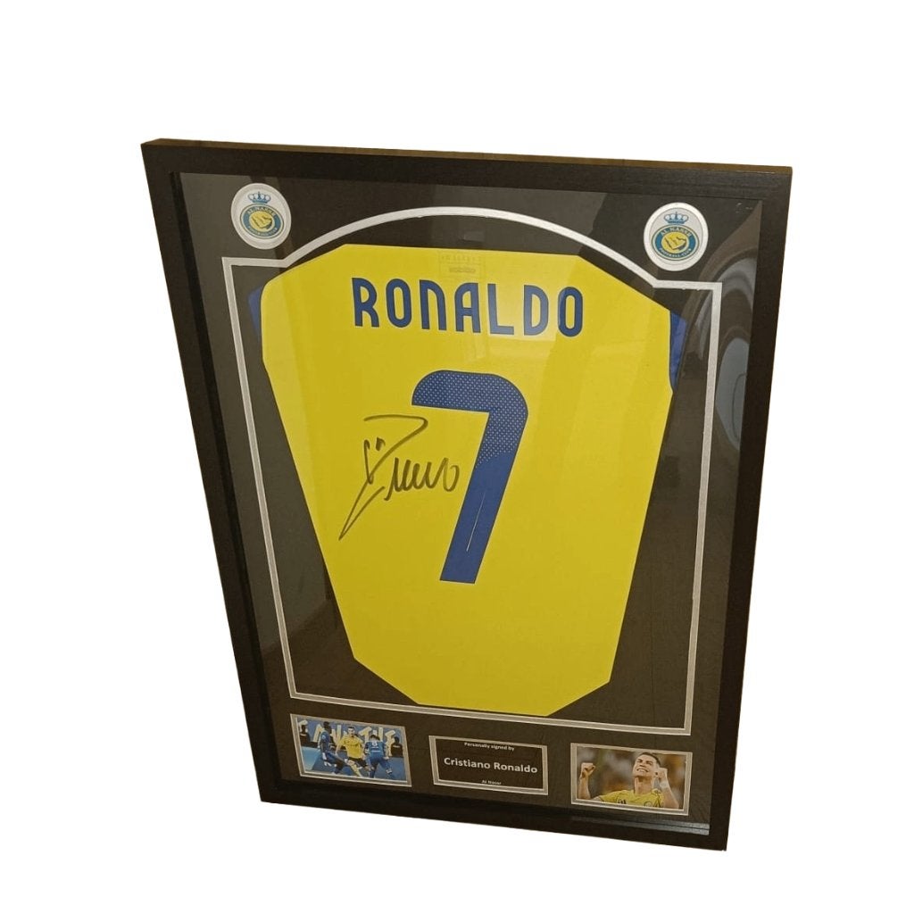 Gesigneerd shirt Ronaldo - Al Nassr - met certificaat, Verzamelen, Verzenden, Shirt