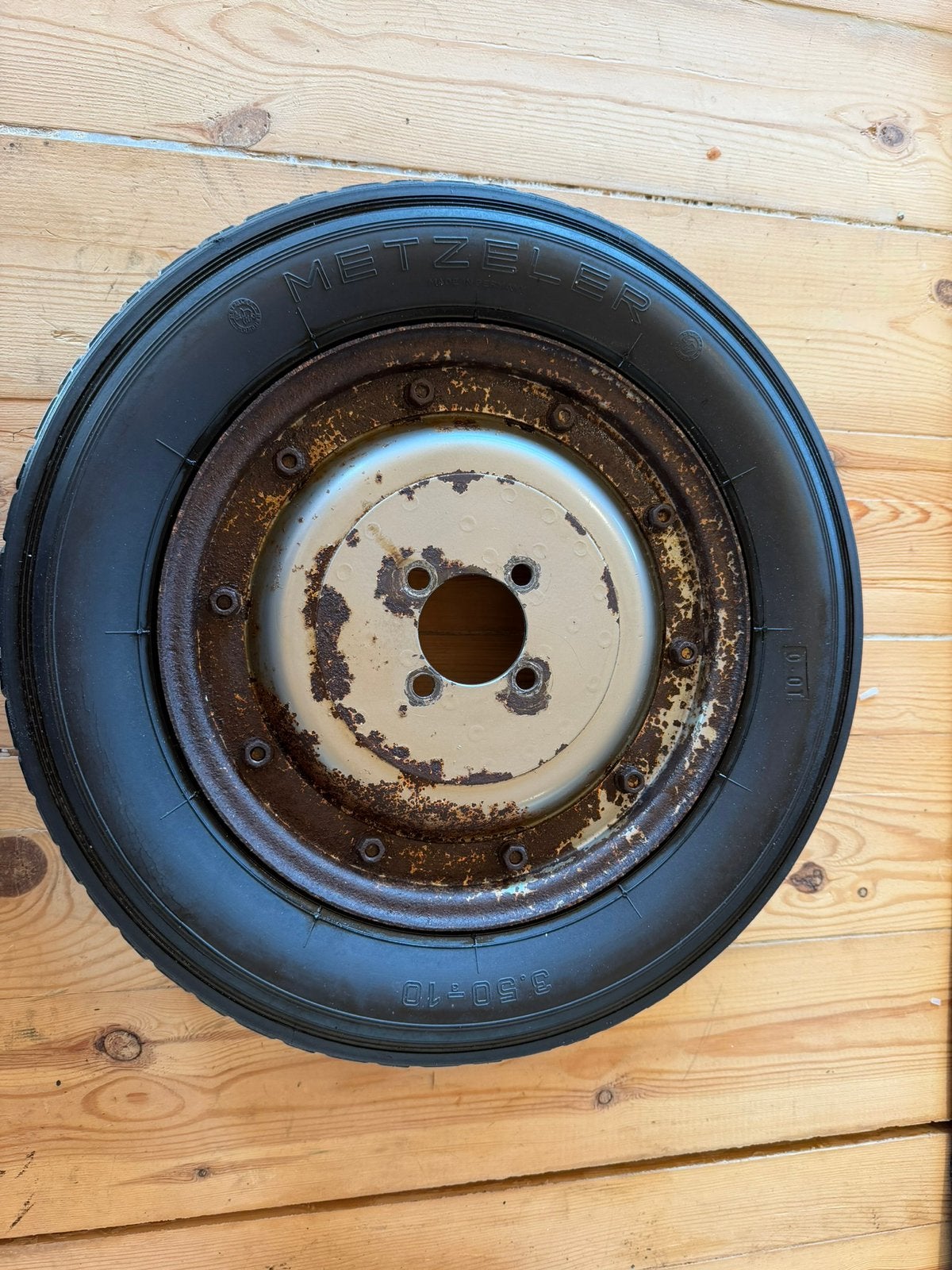 Vespa GS 150 VS1-VS4 originele velg, Ophalen of Verzenden, Gebruikt