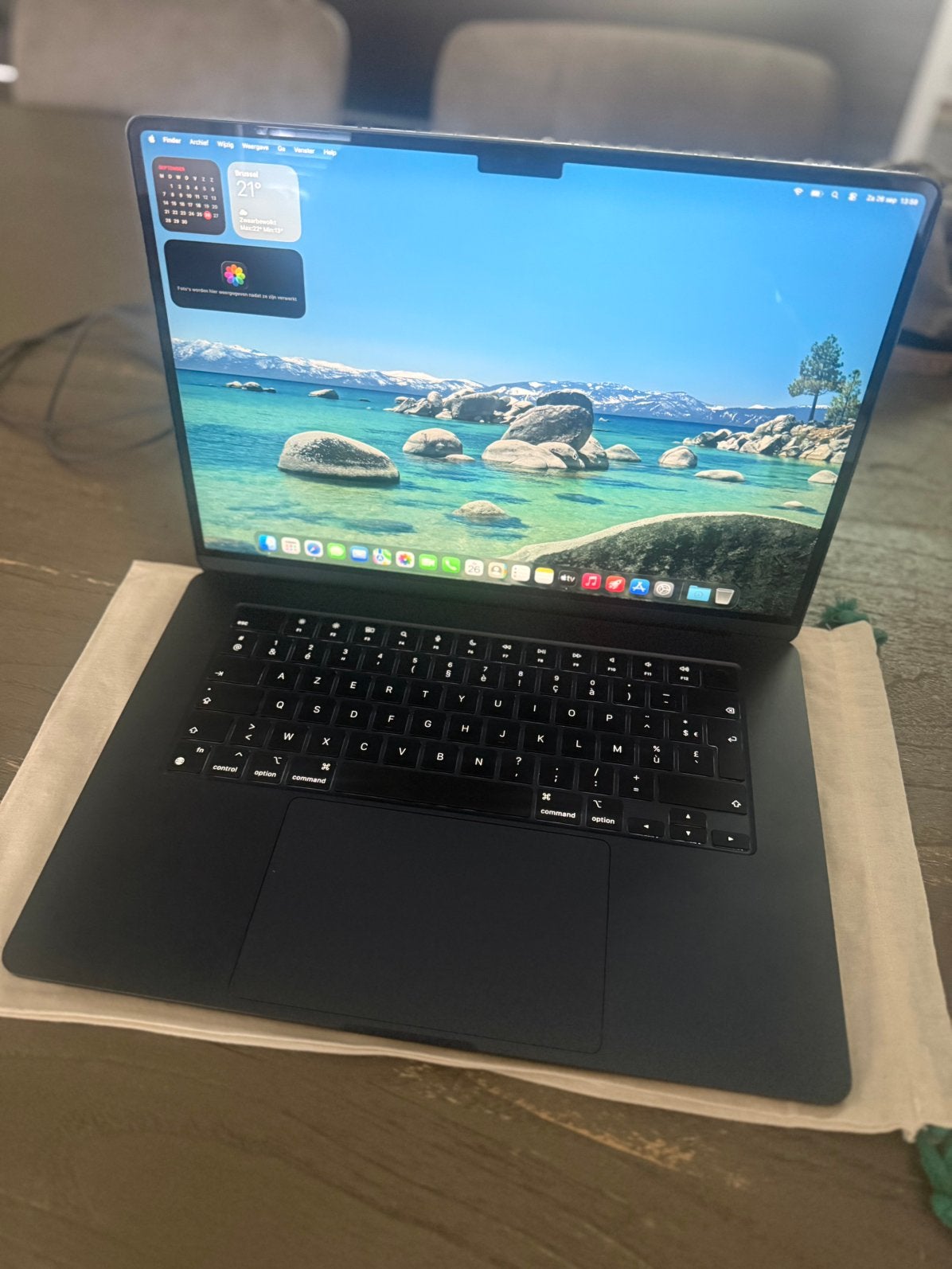 Macbook air 15”, Informatique & Logiciels, 256 GB, 8 GB, Comme neuf, Azerty