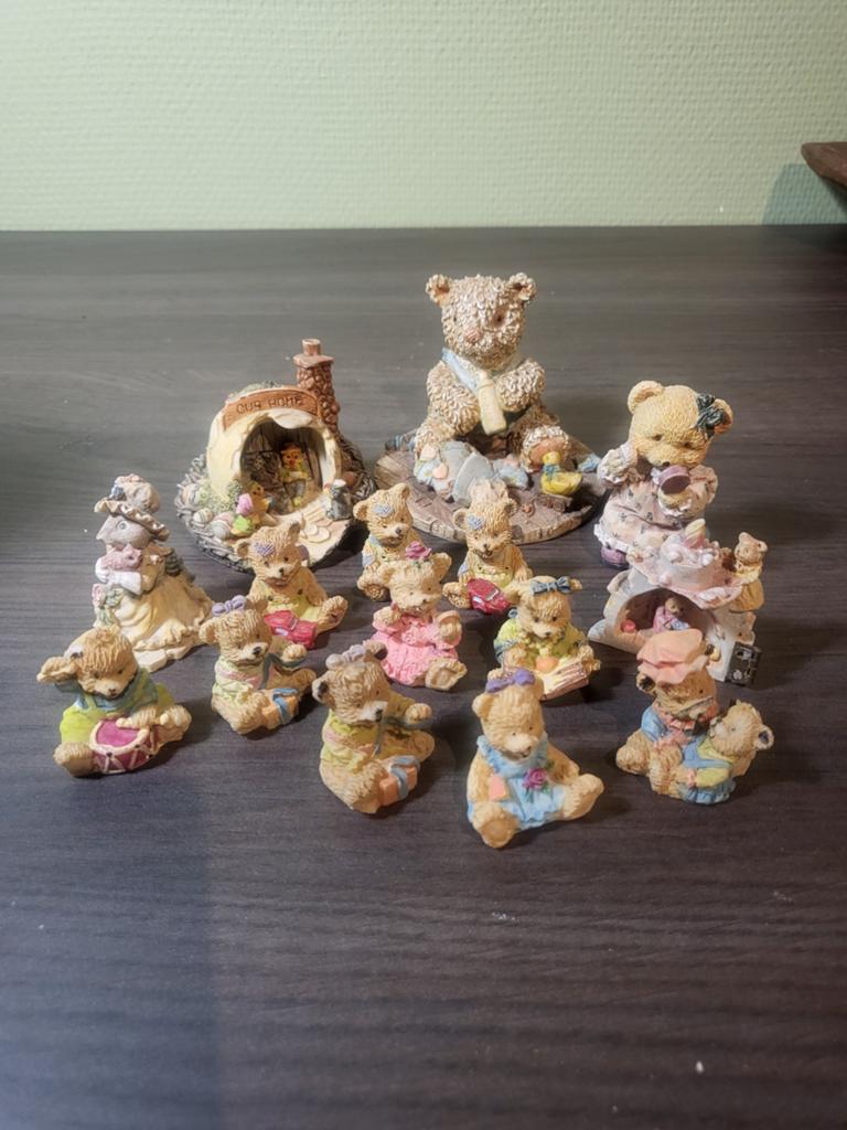 Beer . Lot beren 15 stuks, Maison & Meubles, Accessoires pour la Maison | Couronnes, Enlèvement