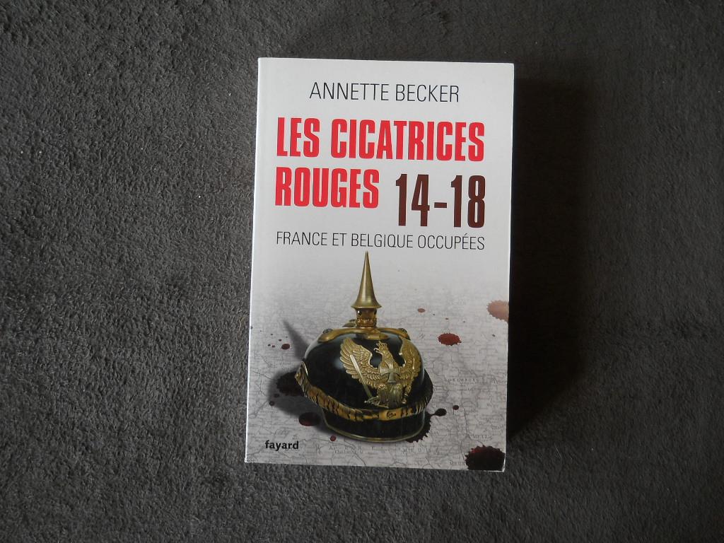 Les cicatrices rouges 14-18  -  France et Belgique occupées, Livres, Enlèvement ou Envoi, Avant 1940, Utilisé
