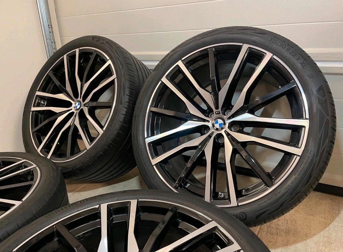 Jantes BMW M 22 pouces bmw x5 G05 & bmw x6 G06, Autos : Pièces & Accessoires, Pneus et Jantes, Autres dimensions, Enlèvement, Utilisé