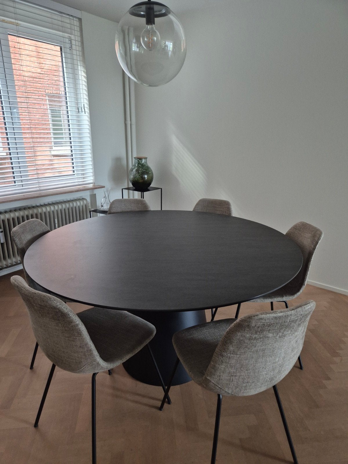 6x Eetkamerstoel Juntoo, Maison & Meubles, Chaises, Comme neuf, Cinq, Six Chaises ou plus, Enlèvement