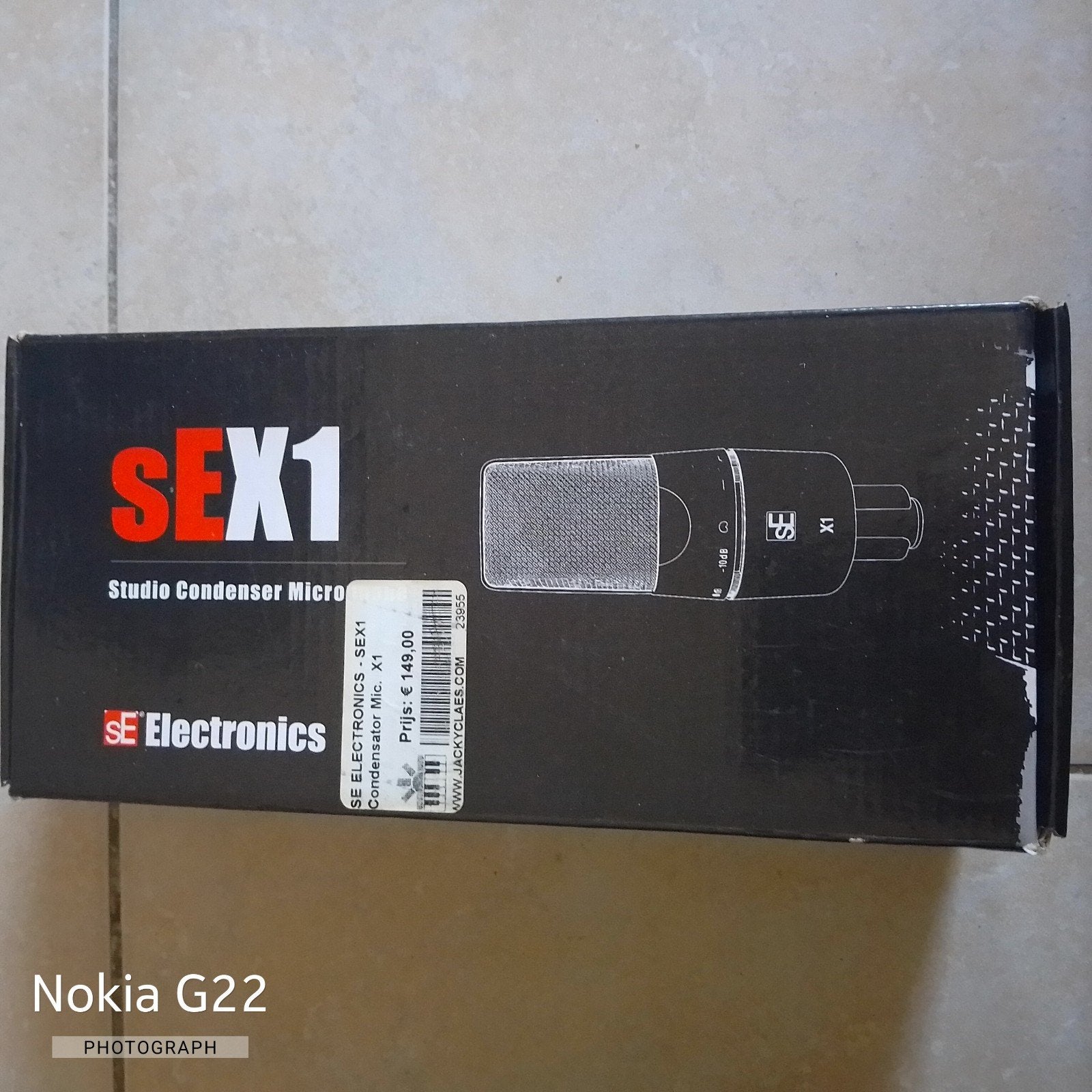 SE X1 Condensator Microfoon, Muziek en Instrumenten, Microfoons, Ophalen of Verzenden, Zo goed als nieuw, Zangmicrofoon
