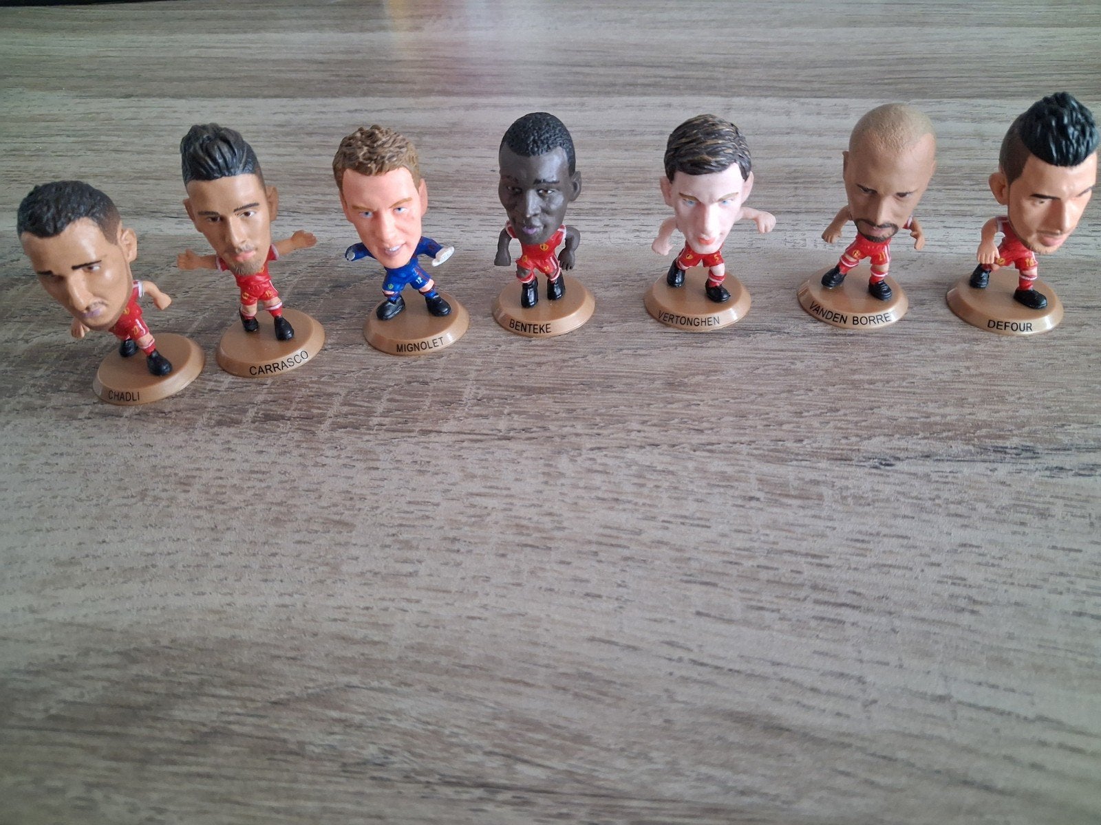 Rode Duivels Poppetjes 2015 : 7 stuks., Verzamelen, Ophalen