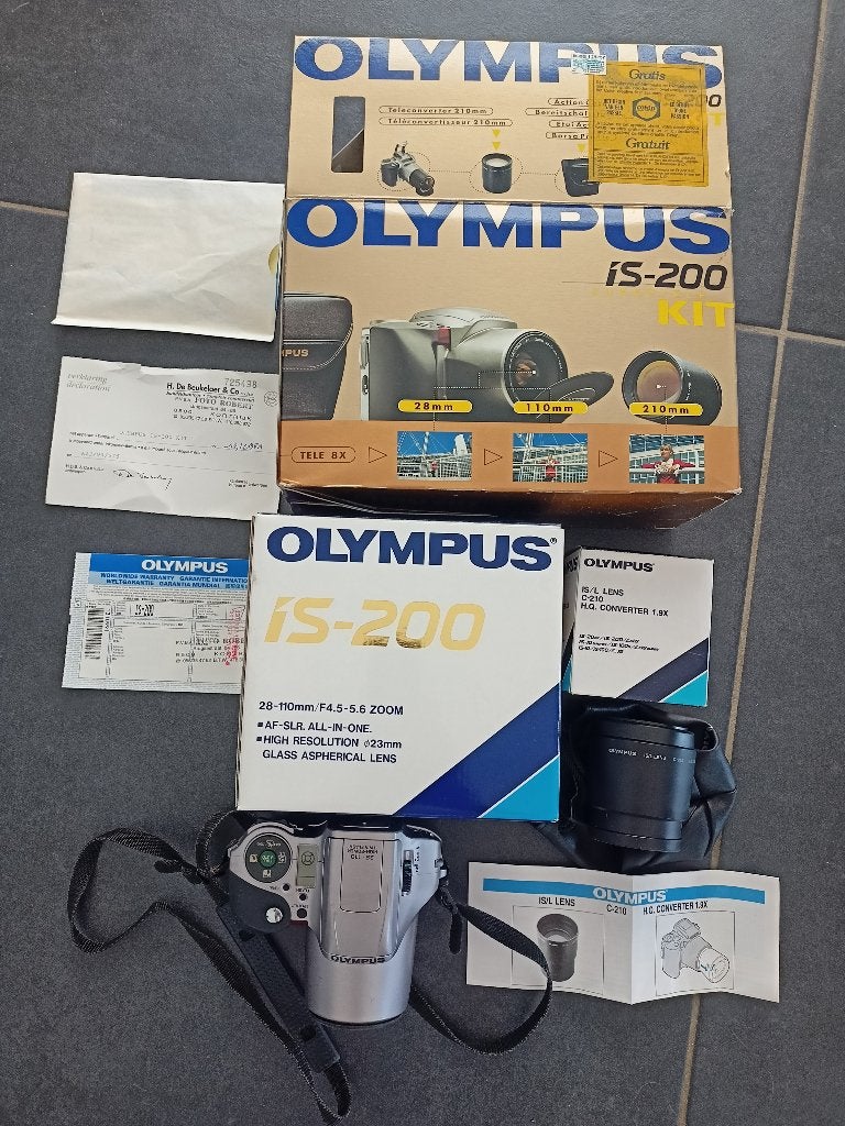 Olympus IS200, Ophalen, Gebruikt, Spiegelreflex, Olympus