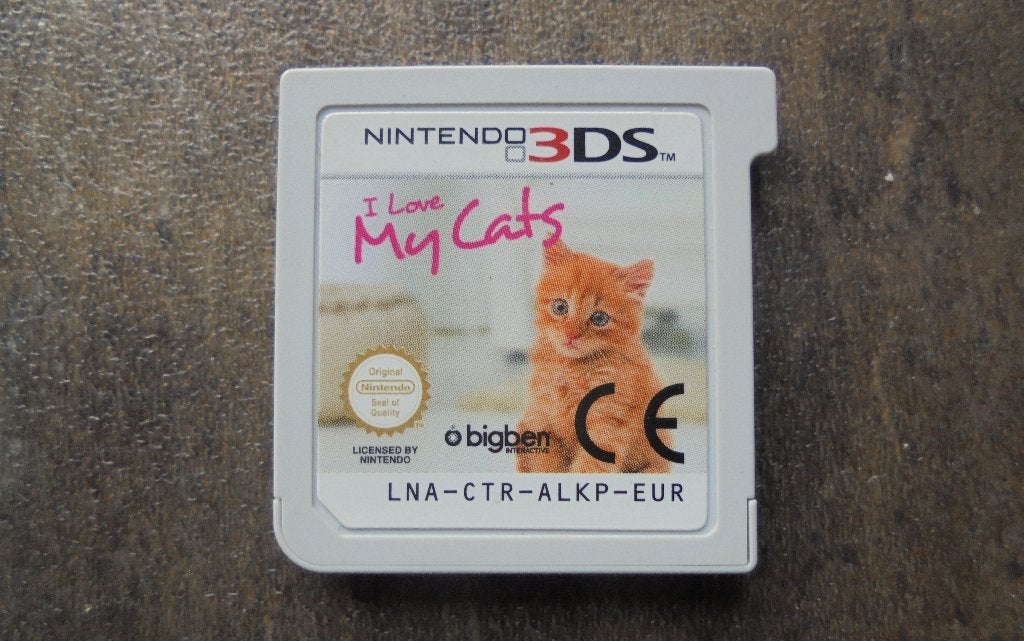 I Love My Cats voor 3DS (zie foto's), Games en Spelcomputers, Games | Nintendo 2DS en 3DS, Gebruikt, 1 speler, Ophalen of Verzenden