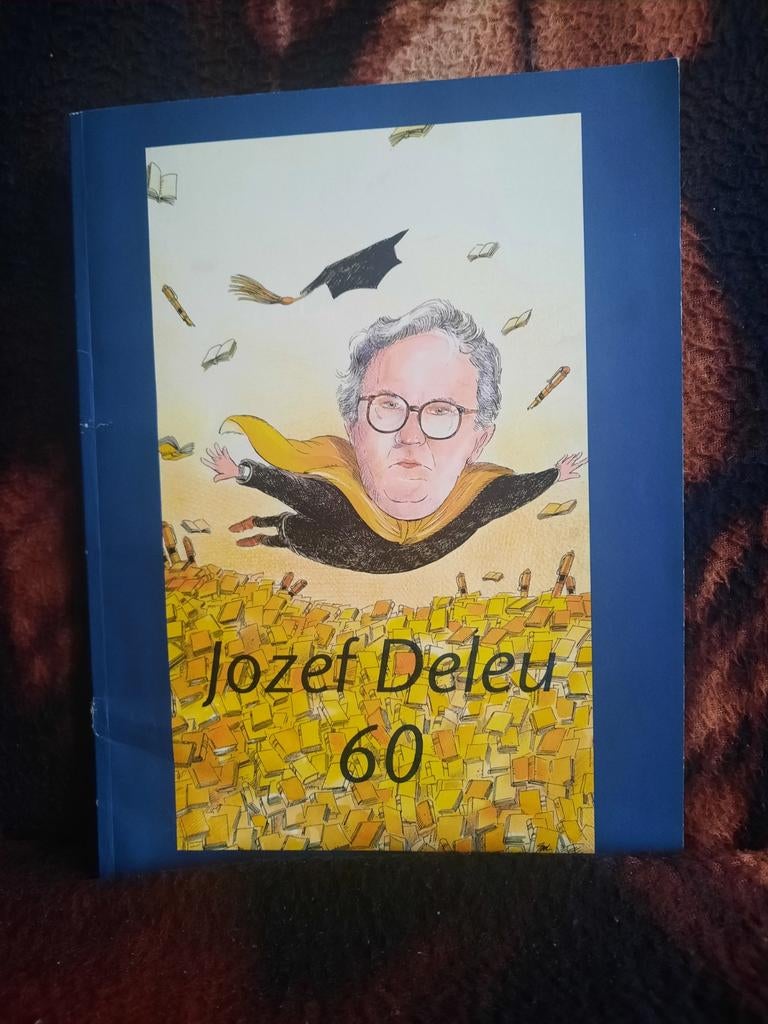 Livre d'hommage 'Jozef Deleu 60' 1997, Livres, Poèmes & Poésie, Utilisé, Enlèvement ou Envoi