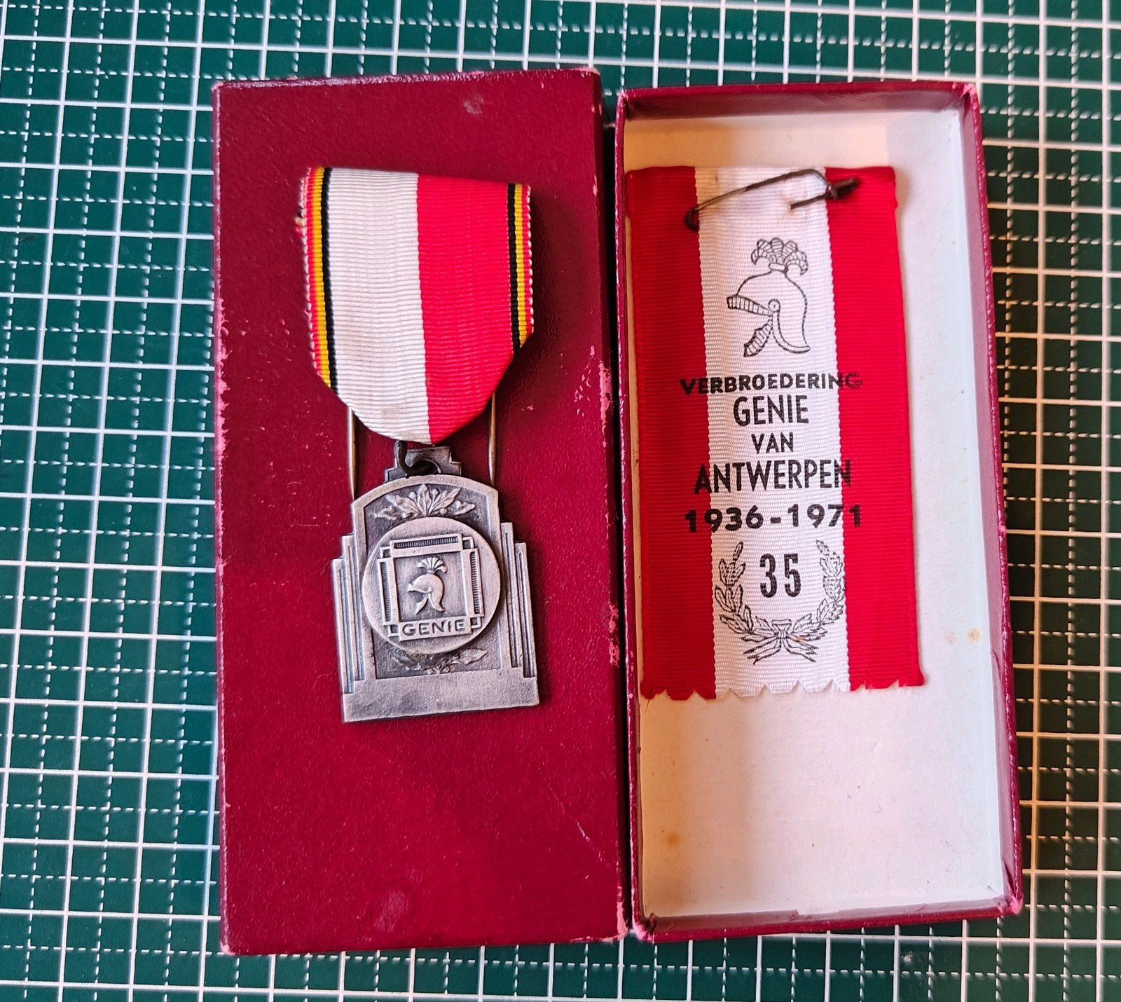 Medaille genie, Ophalen of Verzenden