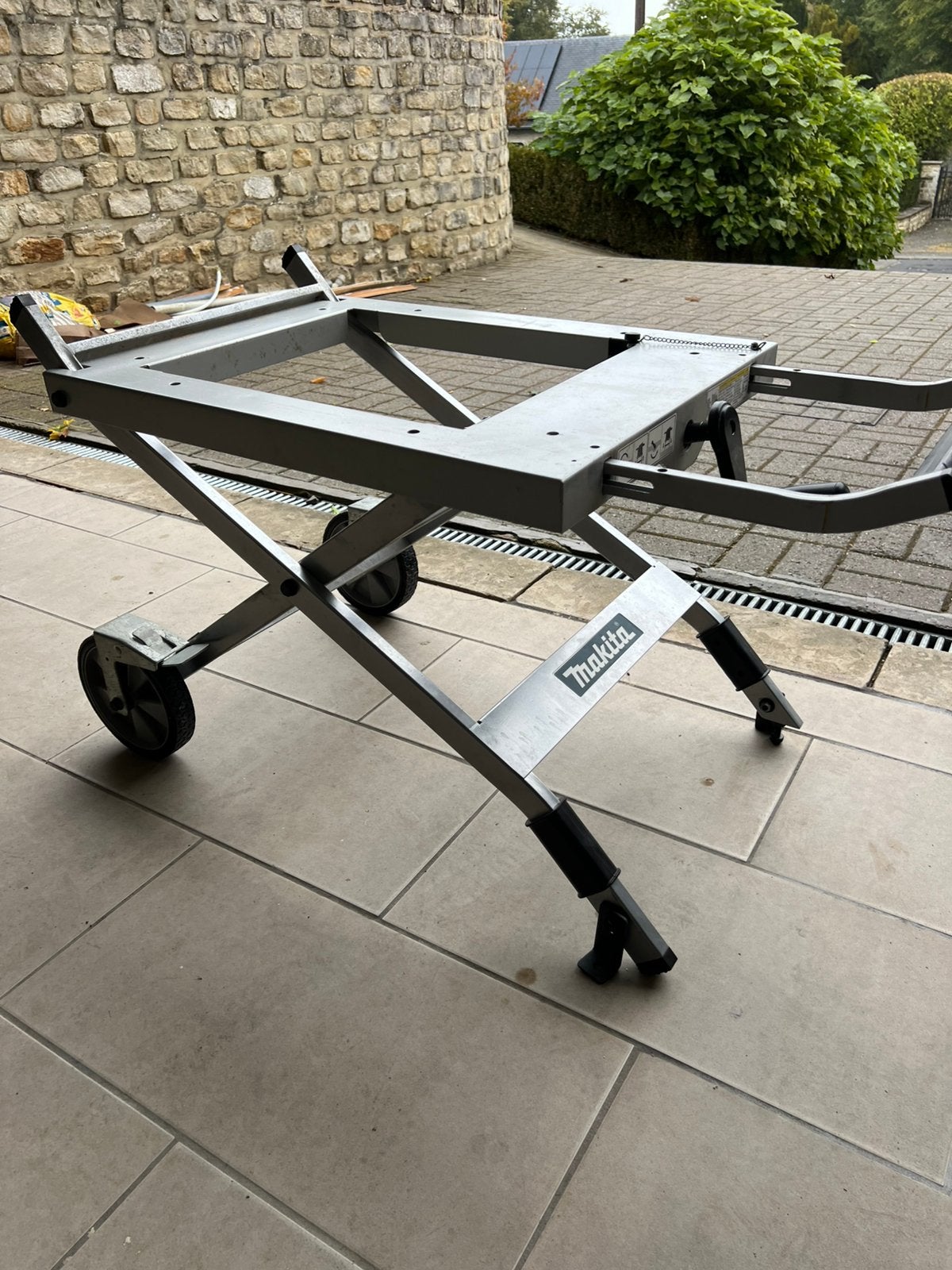 Makita WST03 tafel voor machineondersteuning, Tuin en Terras, Ophalen, Zo goed als nieuw