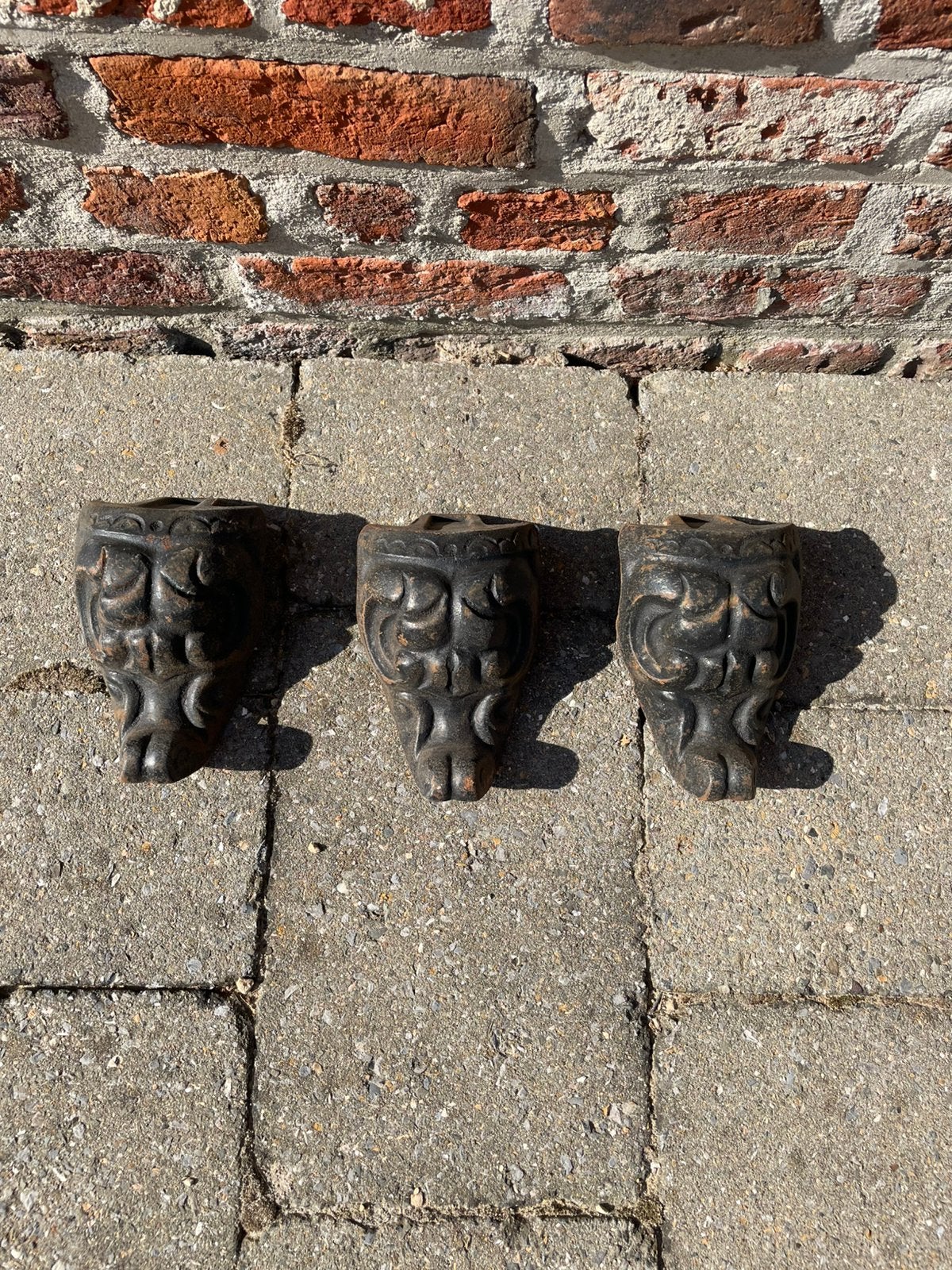 Beaux pieds en fonte, Jardin & Terrasse, Enlèvement ou Envoi