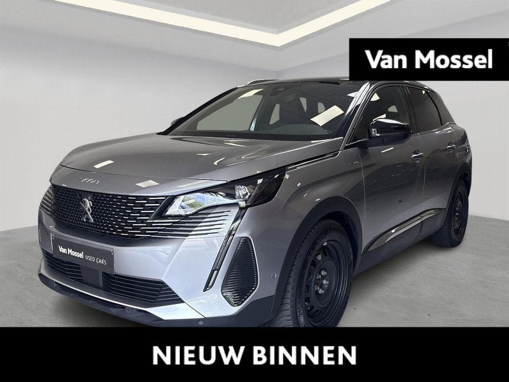 Peugeot 3008 1.6 HYbrid 225 Allure Pack Business, Autos, Peugeot, Cuir, Argent ou Gris, Achat, Euro 6