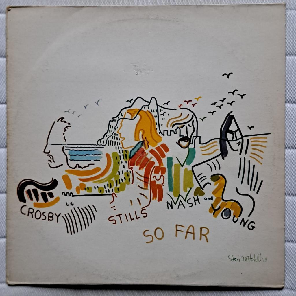 Crosby, Stills, Nash & Young - So Far, Ophalen of Verzenden, Gebruikt, LP