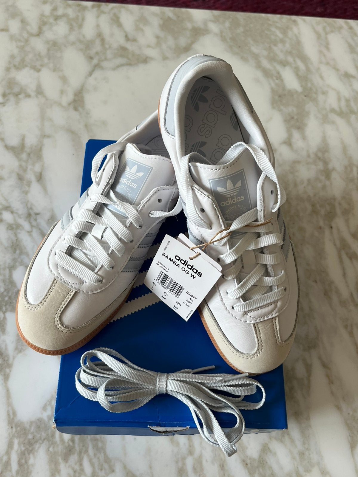 Adidas Samba OG W 38,5 (FR 38 2/3), Ophalen of Verzenden, Nieuw, Wit, Sneakers
