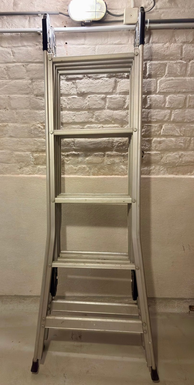 Vouwladder, Ophalen, Gebruikt, Ladder
