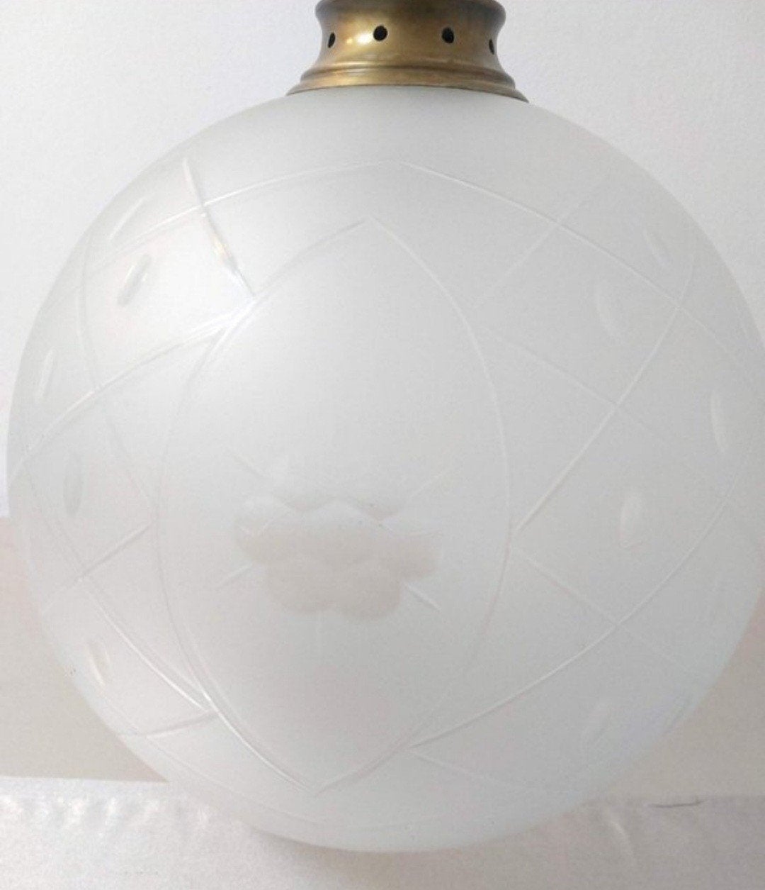 art Deco lamp 1920/1930, Huis en Inrichting, Ophalen of Verzenden, Glas