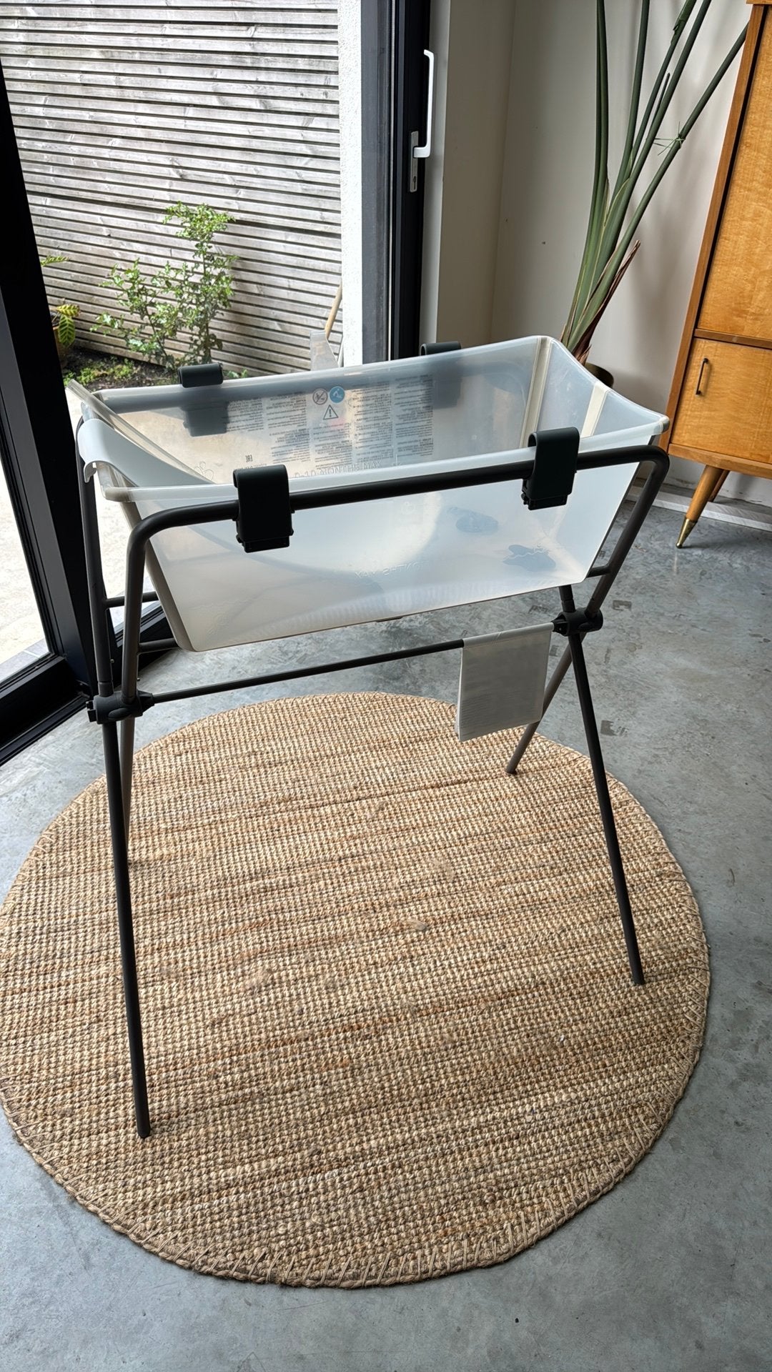 Stokke babybad, Kinderen en Baby's, Badjes en Verzorging, Ophalen, Zo goed als nieuw, Badje, Standaard