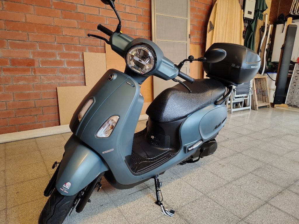 Sym fiddle4, Ophalen, 125 cc, Zo goed als nieuw, Benzine