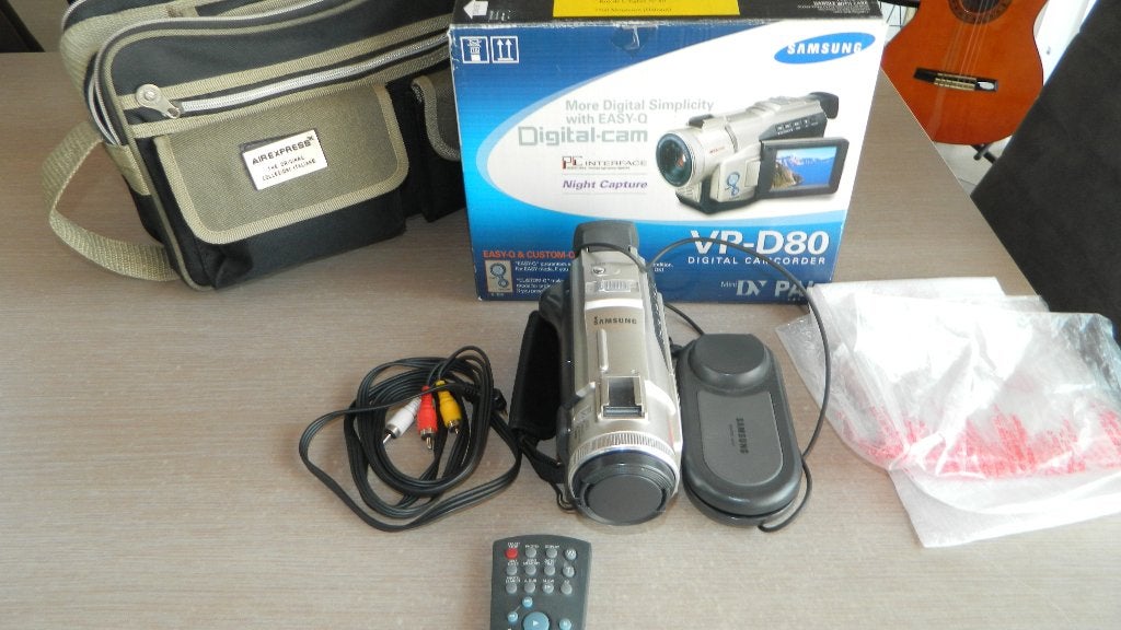 Samsung minidv digitale cassette/tape VP-D80, Verzenden, Overige soorten, Camera