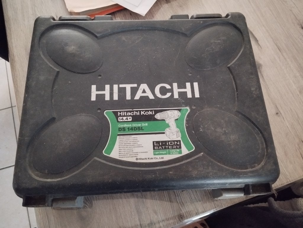 Hitachi, Enlèvement ou Envoi, Utilisé, Foreuse et Perceuse, 600 watts ou plus