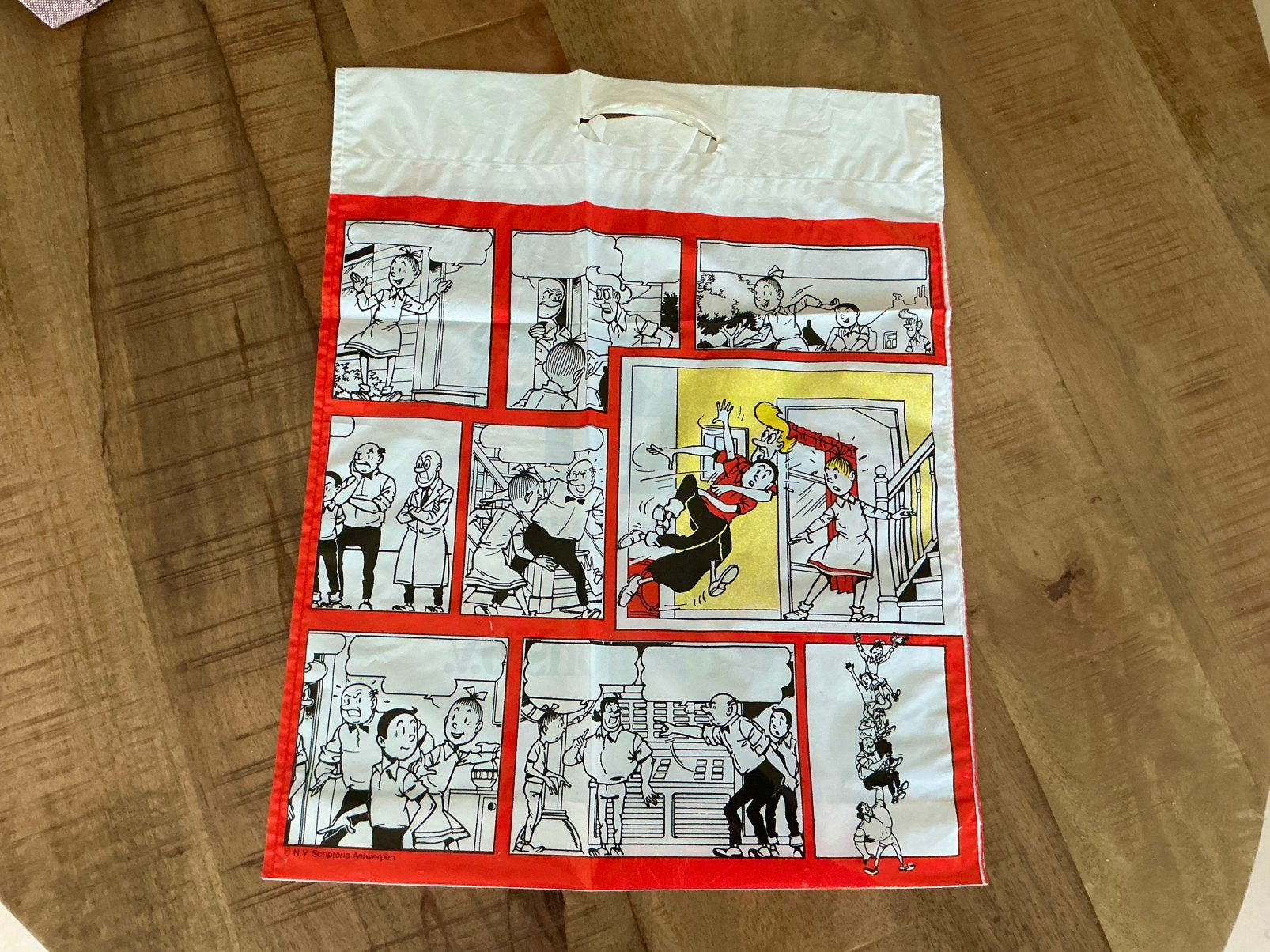 ♦️S&W🗯 Plastiek zak Suske & Wiske 🛍️, Verzamelen, Stripfiguren, Ophalen of Verzenden, Suske en Wiske, Zo goed als nieuw