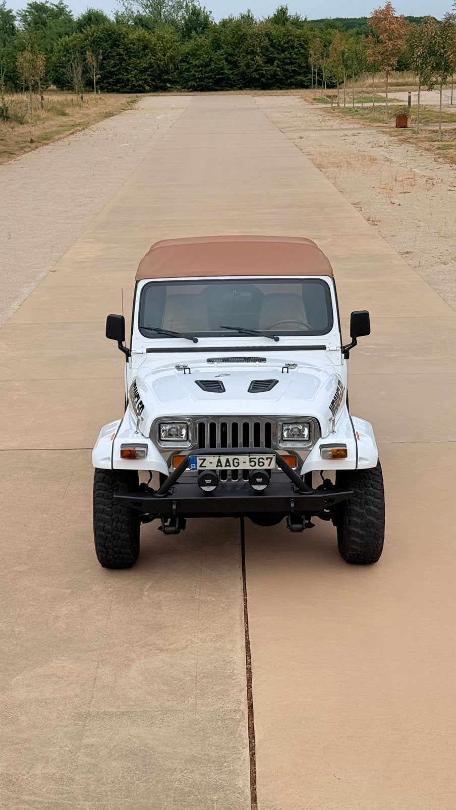 Jeep wrangler 2,5i Sahara oldtimer, Auto's, 2500 cc, Bedrijf, Wrangler, SUV of Terreinwagen