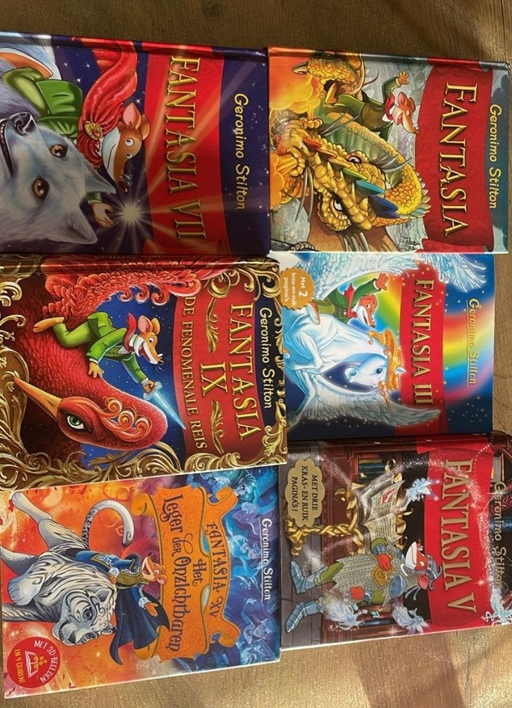 Geronimo Stilton Fantasia, Boeken, Ophalen, Fictie algemeen, Geronimo Stilton, Zo goed als nieuw
