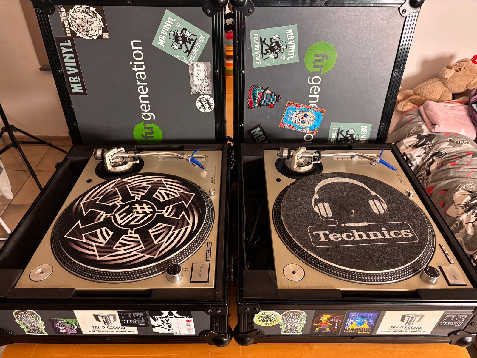2x technics sl1200 mk5, Enlèvement, Utilisé, DJ-Set, Technics