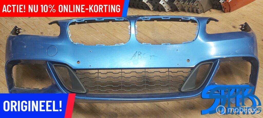 BMW 2-serie Active Tourer F45 F46 M-PACKET M VOORBUMPER PDC, Gebruikt, Voor, Ophalen of Verzenden, Bumper