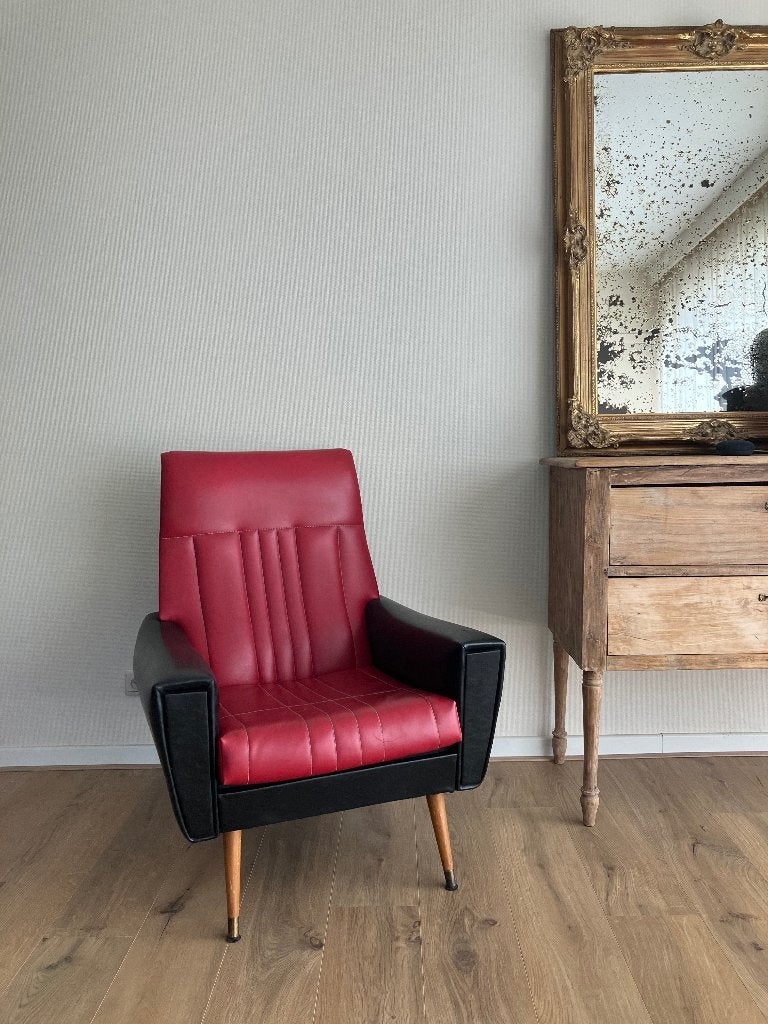 Retro / vintage fauteuil van jaren 60, Enlèvement