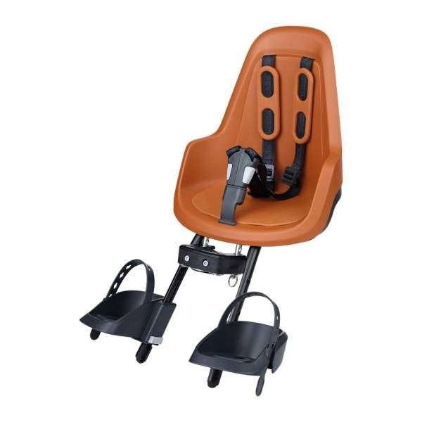 Bobike fietsstoeltje bruin incl windscherm, Fietsen en Brommers, Ophalen, Voetsteuntjes, Voorzitje, Nieuw