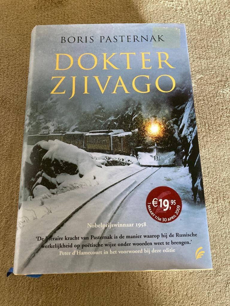 Boek : Dokter Zjivago (nieuw) Boris Pasternak, 600 blz, 2009, Ophalen of Verzenden, Nieuw, Boris Pasternak