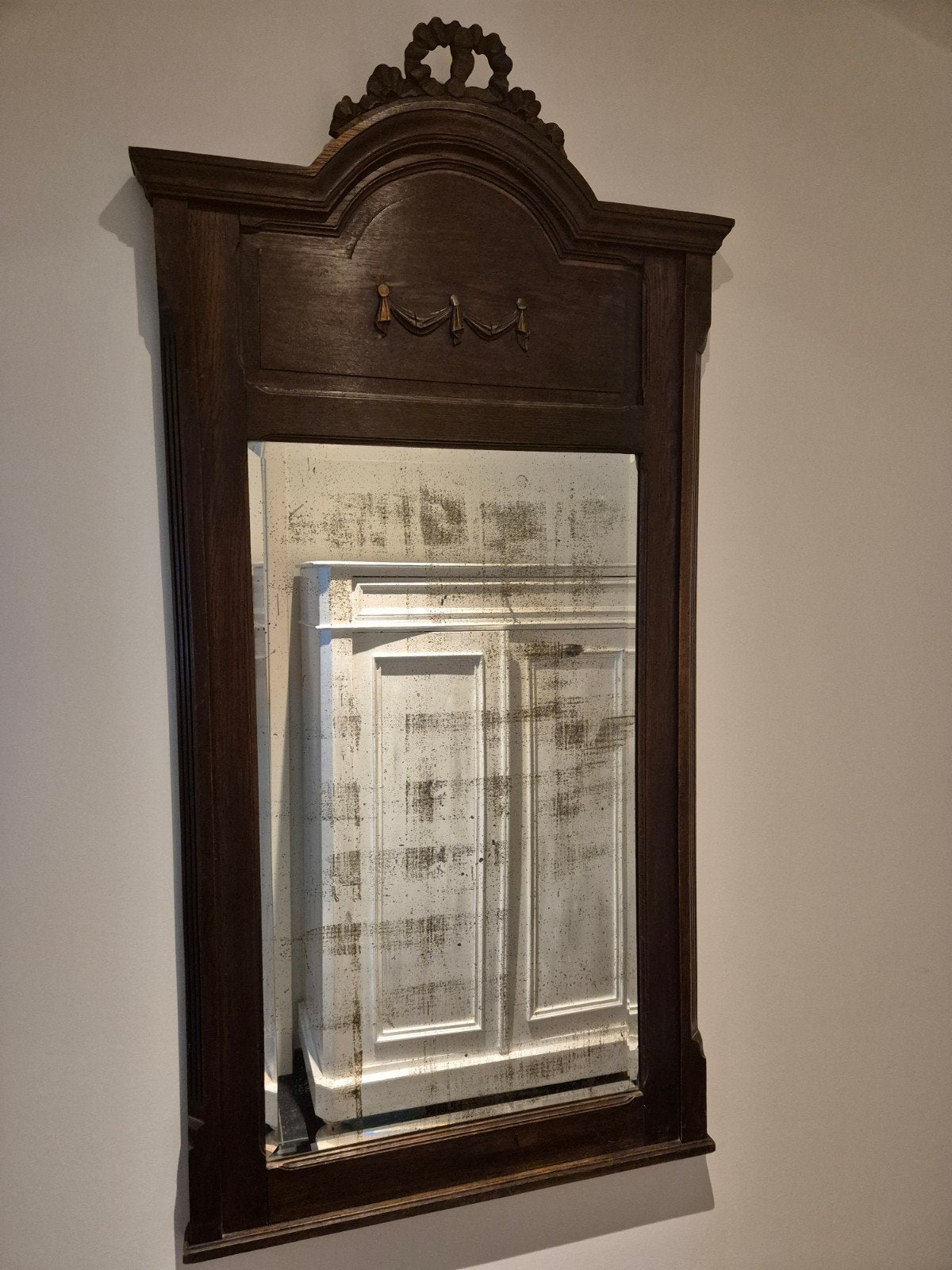 Antieke spiegel, Ophalen