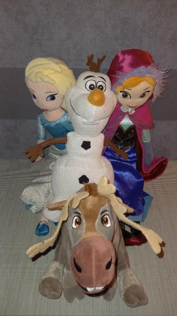 Peluches Big Frozen, Enfants & Bébés, Jouets | Peluches, Utilisé, Autres types, Enlèvement ou Envoi