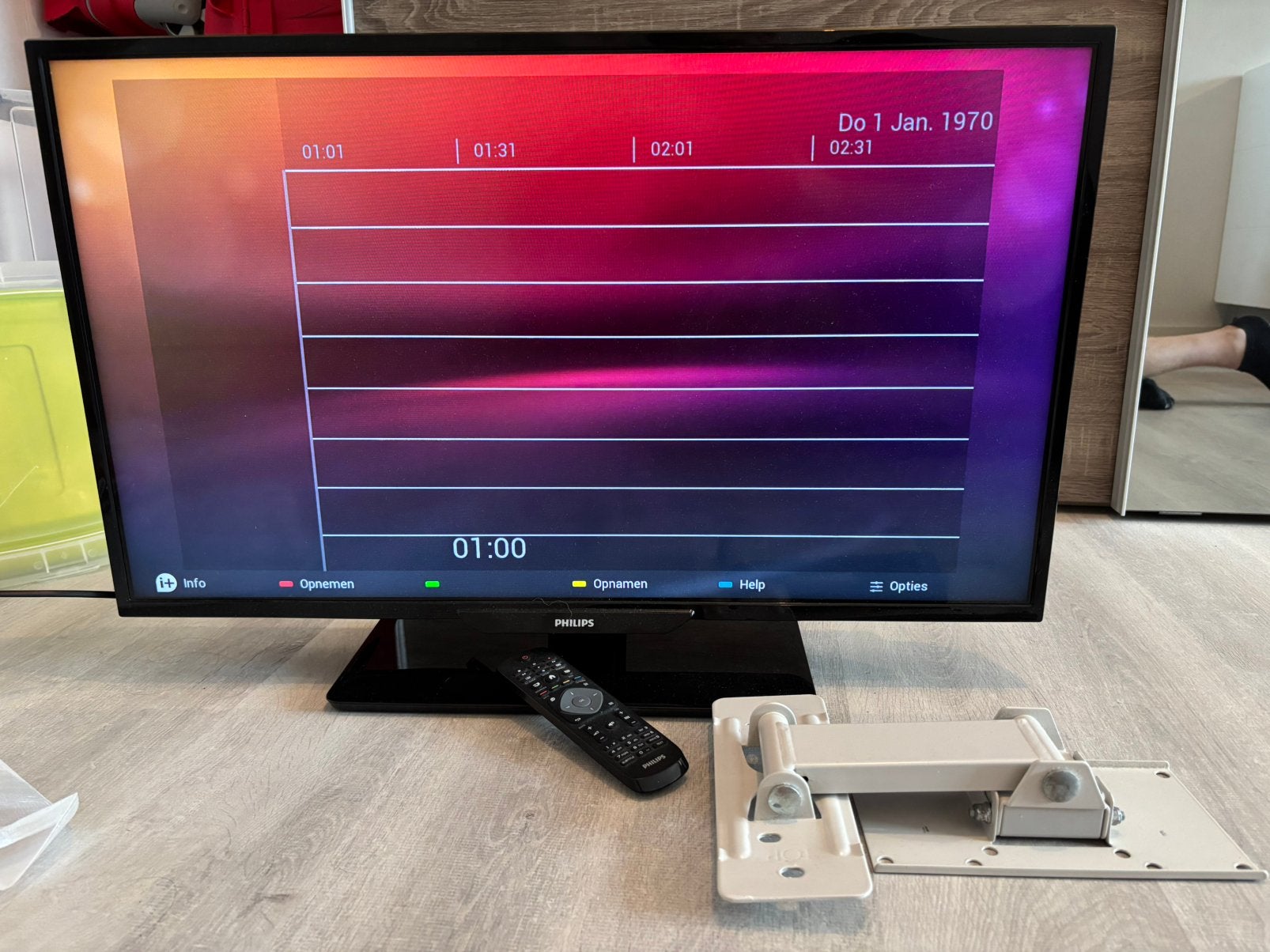Philips TV 32PFK4309/12 + muurbeugel, TV, Hi-fi & Vidéo, Télévisions, Philips, LED, 80 à 100 cm, Enlèvement