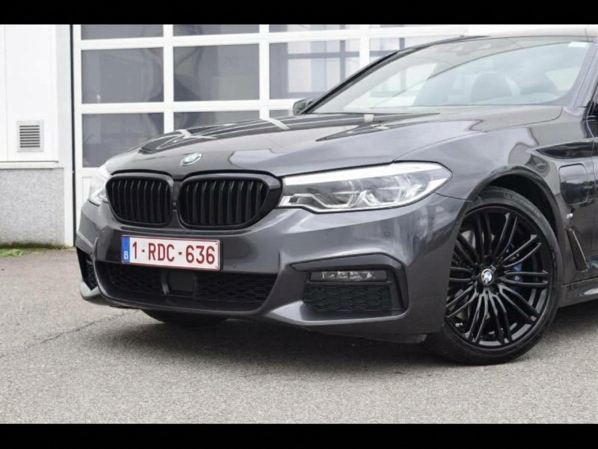 bmw 530e, Auto's, Automaat, Zwart, Apple Carplay, Zwart
