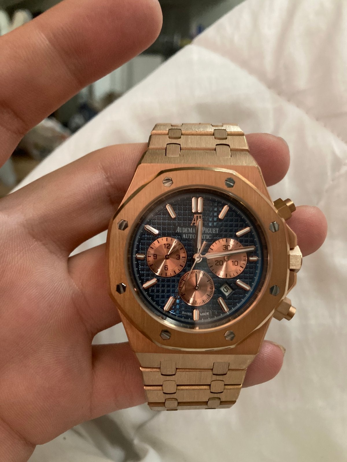 Ap horloge (audemars piquet), Enlèvement ou Envoi, Comme neuf