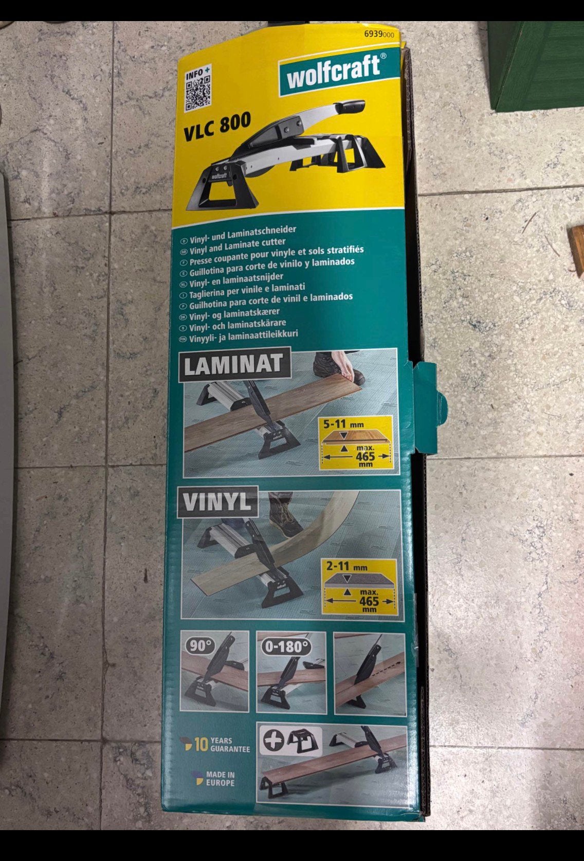 NIEUW PVC, laminaat snijder, Doe-het-zelf en Bouw, Ophalen, Nieuw, Snijgereedschap, Overige merken