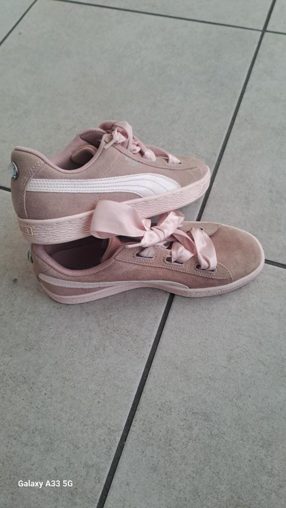 Chaussure Puma, Enlèvement