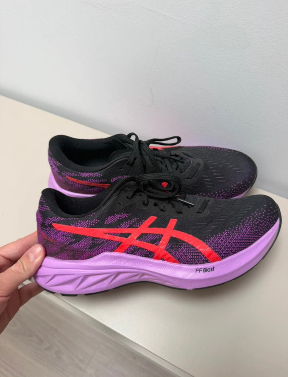 Asics FF Blast loopschoenen, Sports & Fitness, Enlèvement ou Envoi, Comme neuf, Asics