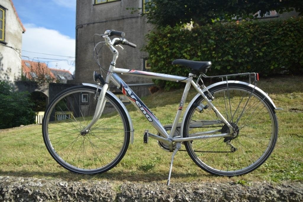 Arena ville H 6, Fietsen en Brommers, Gebruikt, Velgrem, Versnellingen, 53 tot 57 cm