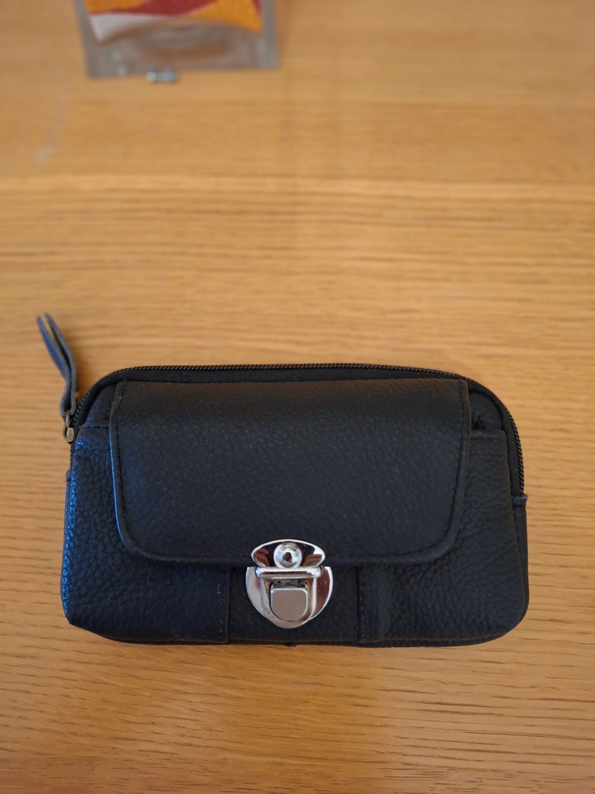 etui pour ceinture, Enlèvement ou Envoi, Noir, Cuir