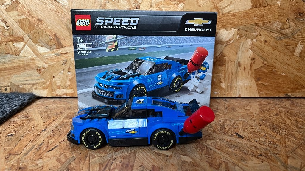 3 LEGO Speed Champions auto's (Mclaren, Ferrari, Chevrolet), Lego, Plusieurs sets, Speed Champions, Comme neuf