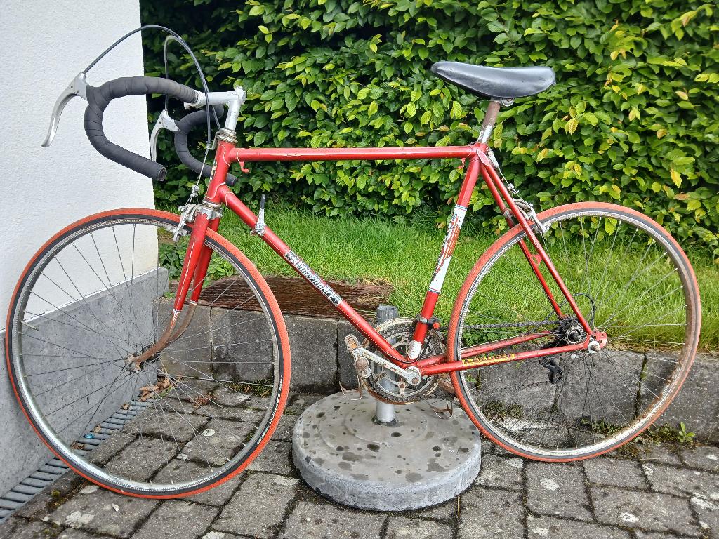 Retro koersfiets, Fietsen en Brommers, Ophalen, Gebruikt
